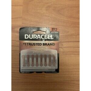 Duracell hearing aid batteries size 312